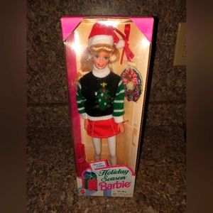 Vintage NIB Holiday Season Barbie Special Edition Christmas 1996